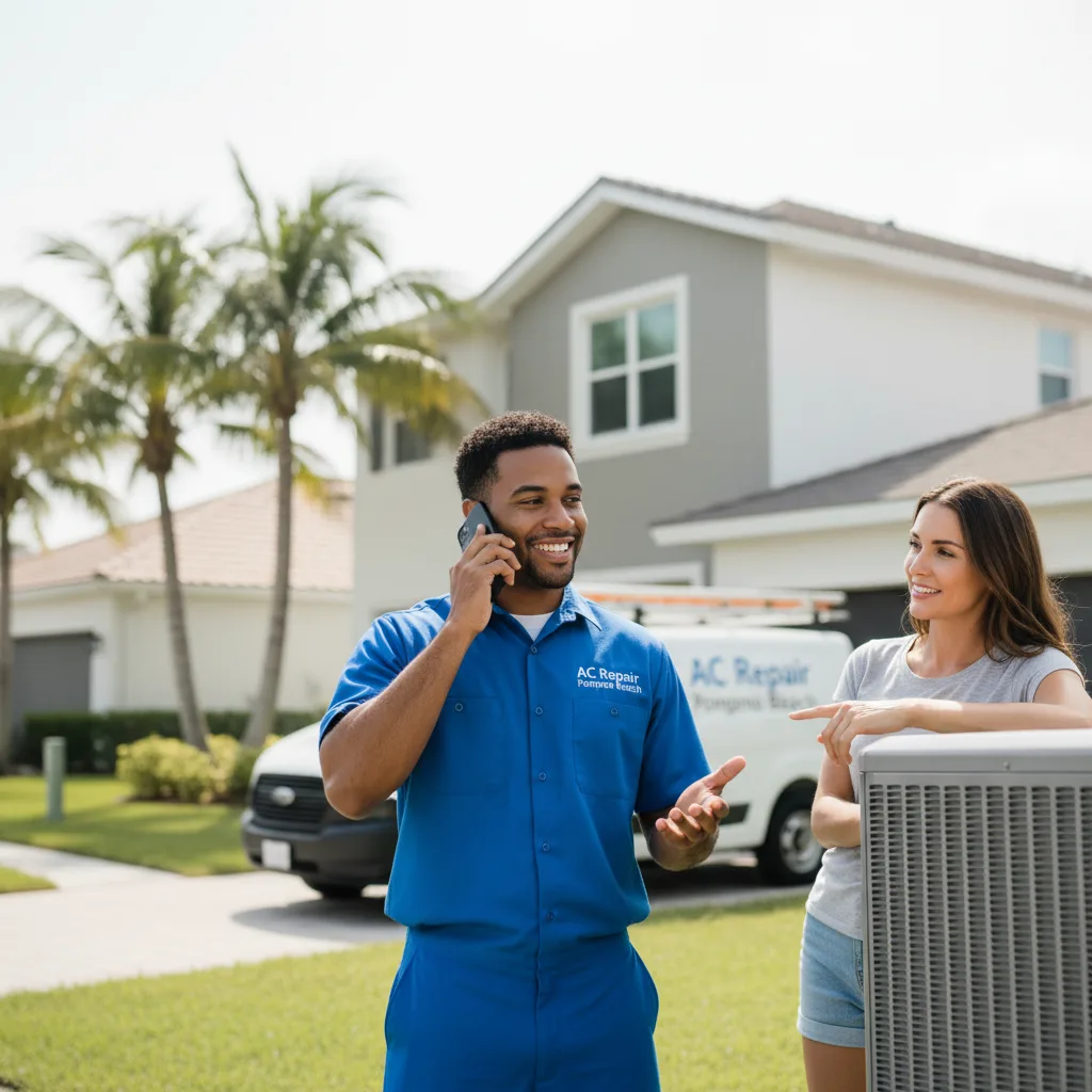 AC Repair Pompano Beach customer support in Holstein